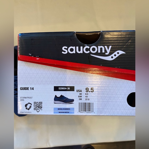 Saucony Guide 14 trainers NWB sz 9.5 - Picture 5 of 8